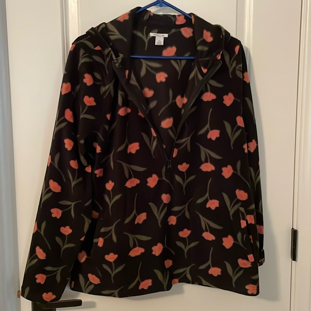 Like new fleece half zip hoodie